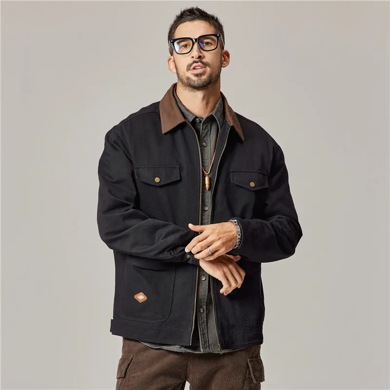 Lyon Timeless Cotton Zip Jacket