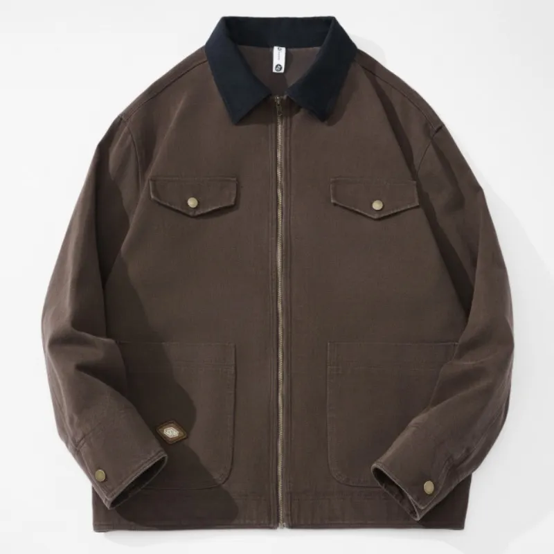 Lyon Timeless Cotton Zip Jacket
