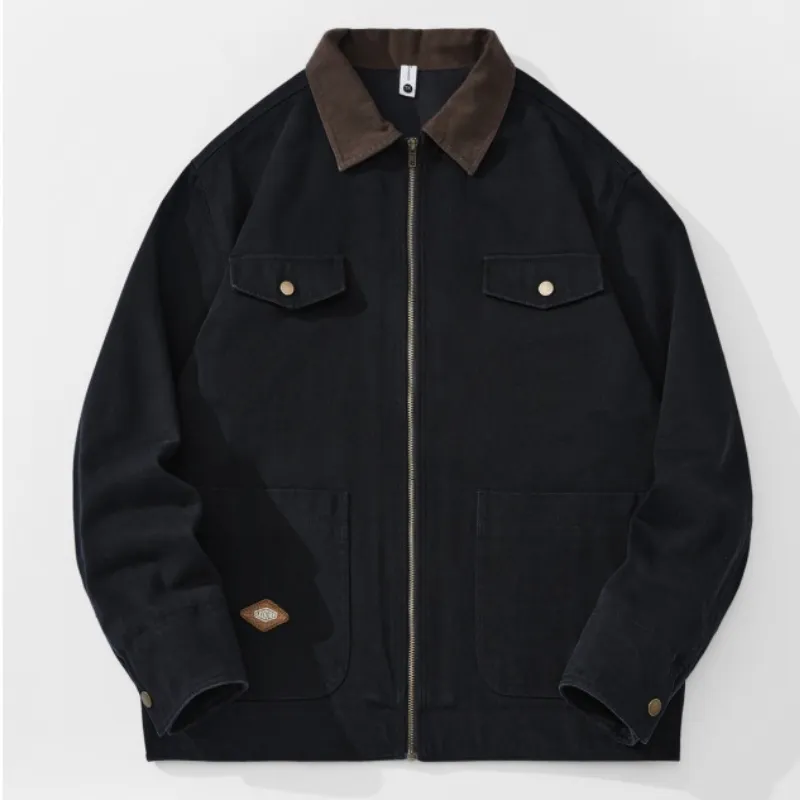 Lyon Timeless Cotton Zip Jacket