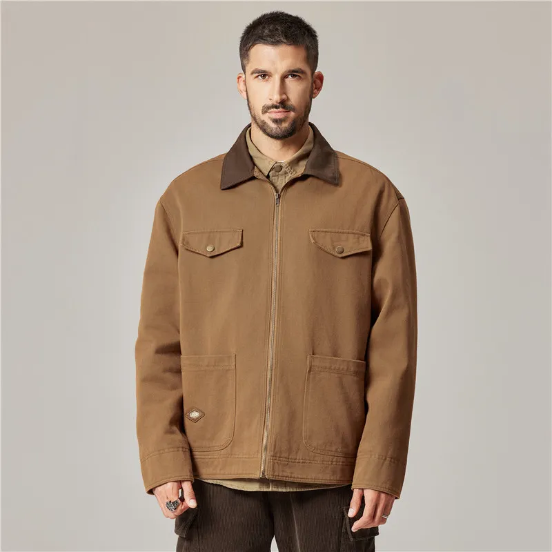 Lyon Timeless Cotton Zip Jacket