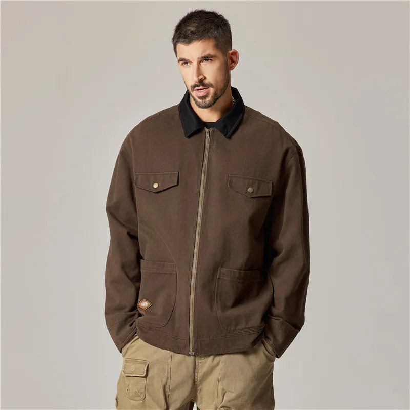 Lyon Timeless Cotton Zip Jacket