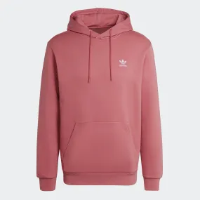 Men's adidas Originals Trefoil Essentials Hoodie Pink Strata
