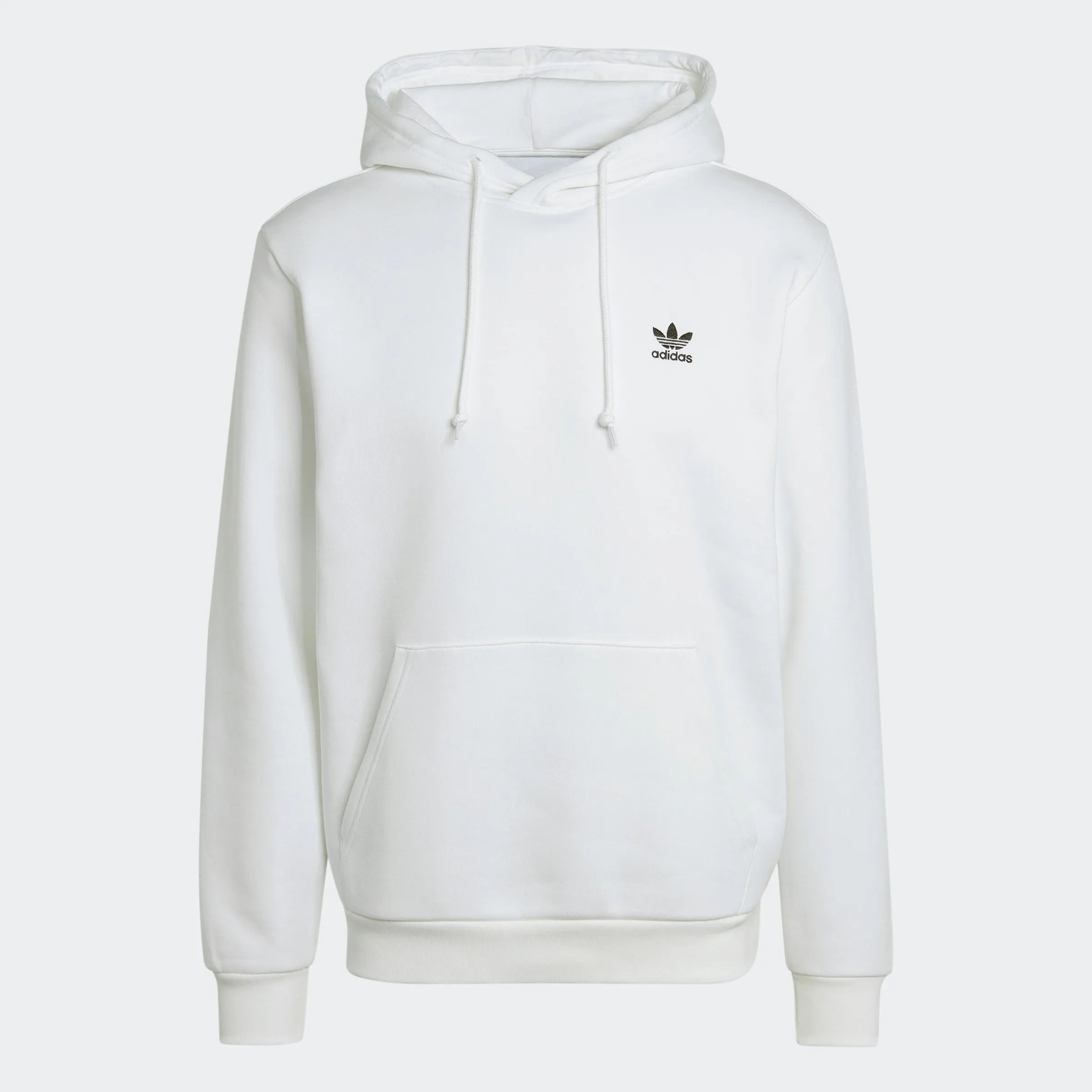 Men's adidas Originals Trefoil Essentials Hoodie White