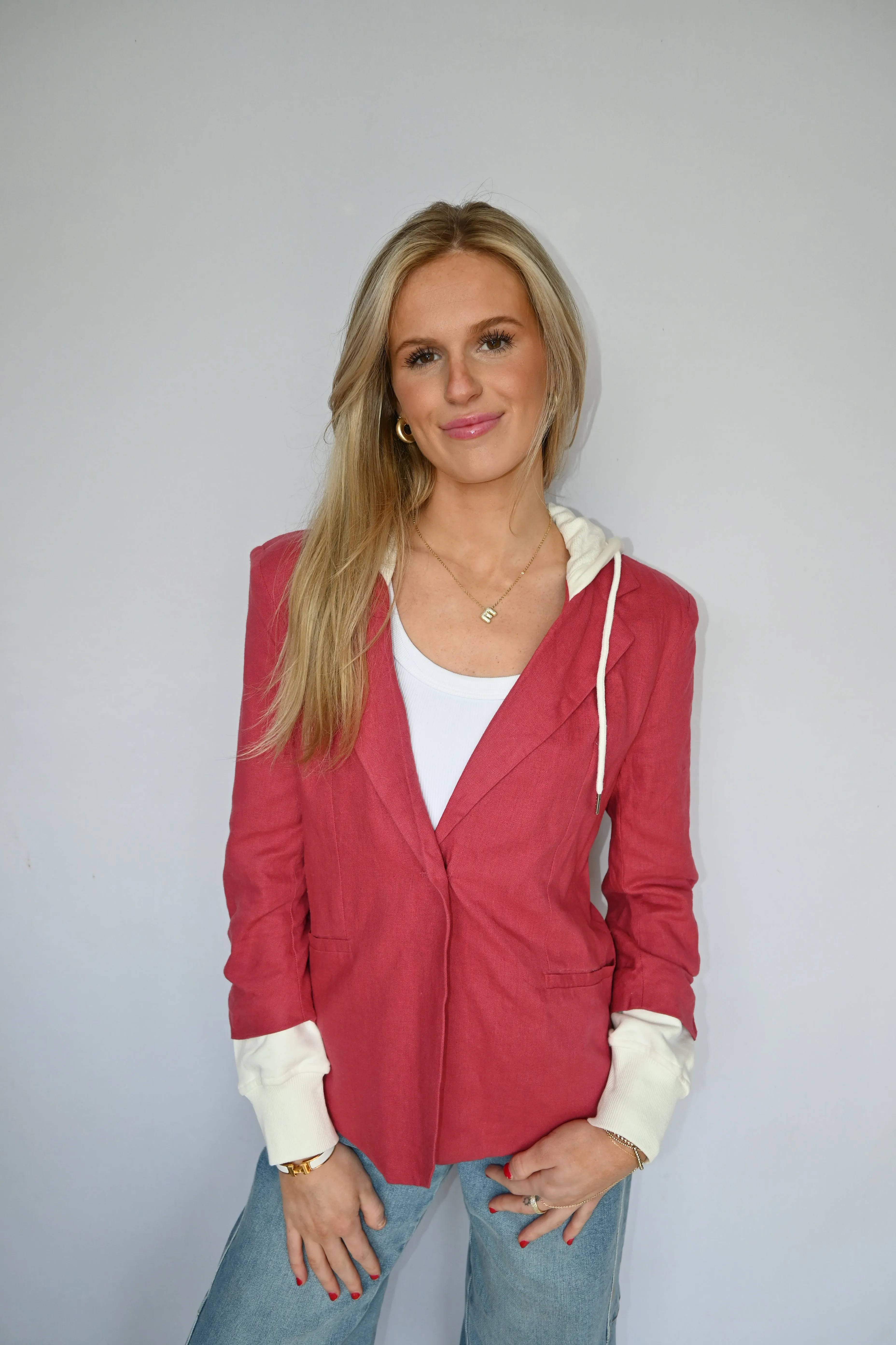 Momentum Linen Blazer
