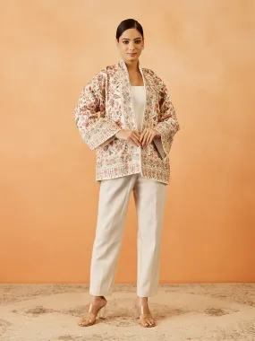 Nalki Embroidered Cape