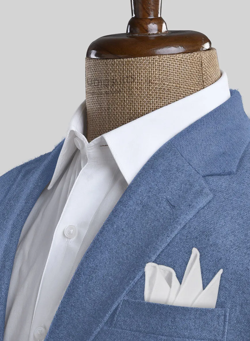 Naples Retro Blue Tweed Suit
