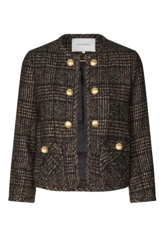 Nelladea Jacket With Deco Buttons