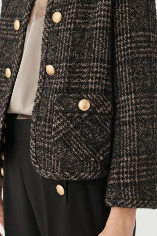 Nelladea Jacket With Deco Buttons
