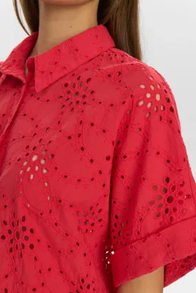 Numph Karissa Geranium Blouse
