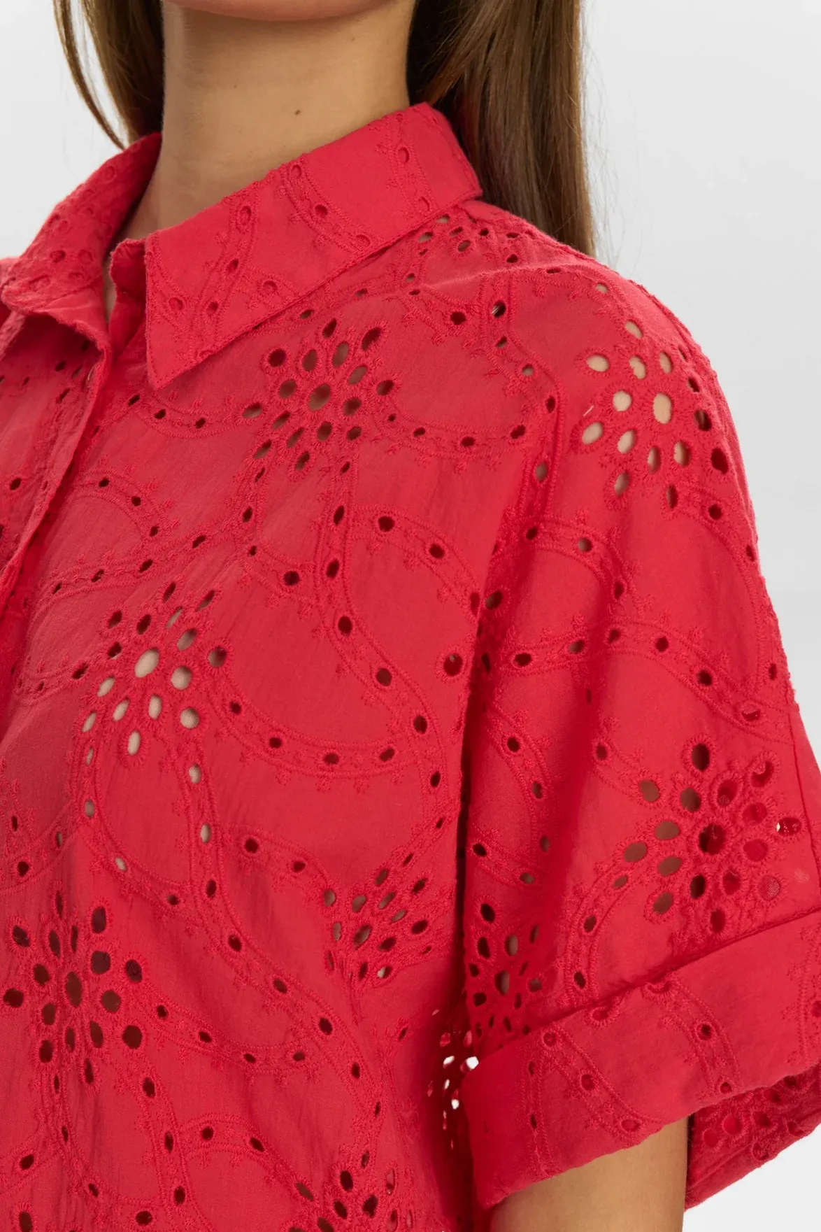 Numph Karissa Geranium Blouse