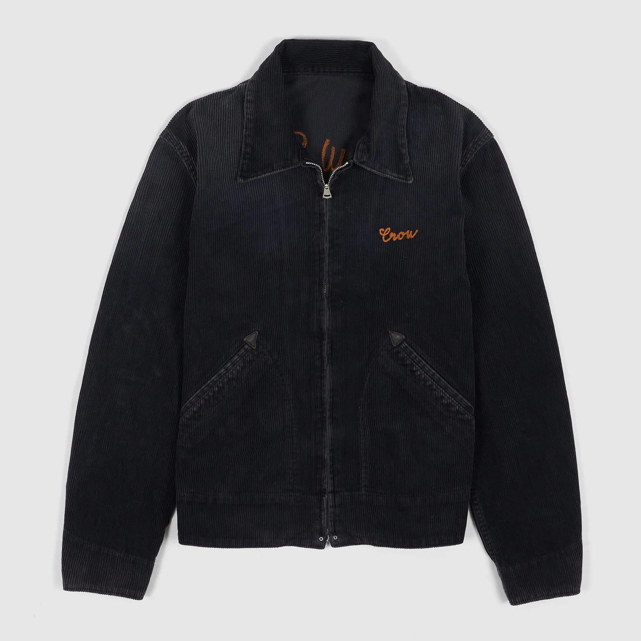 Old Crow Speed Shop by Glad Hand & Co Racing Cord Club Sports Jacket