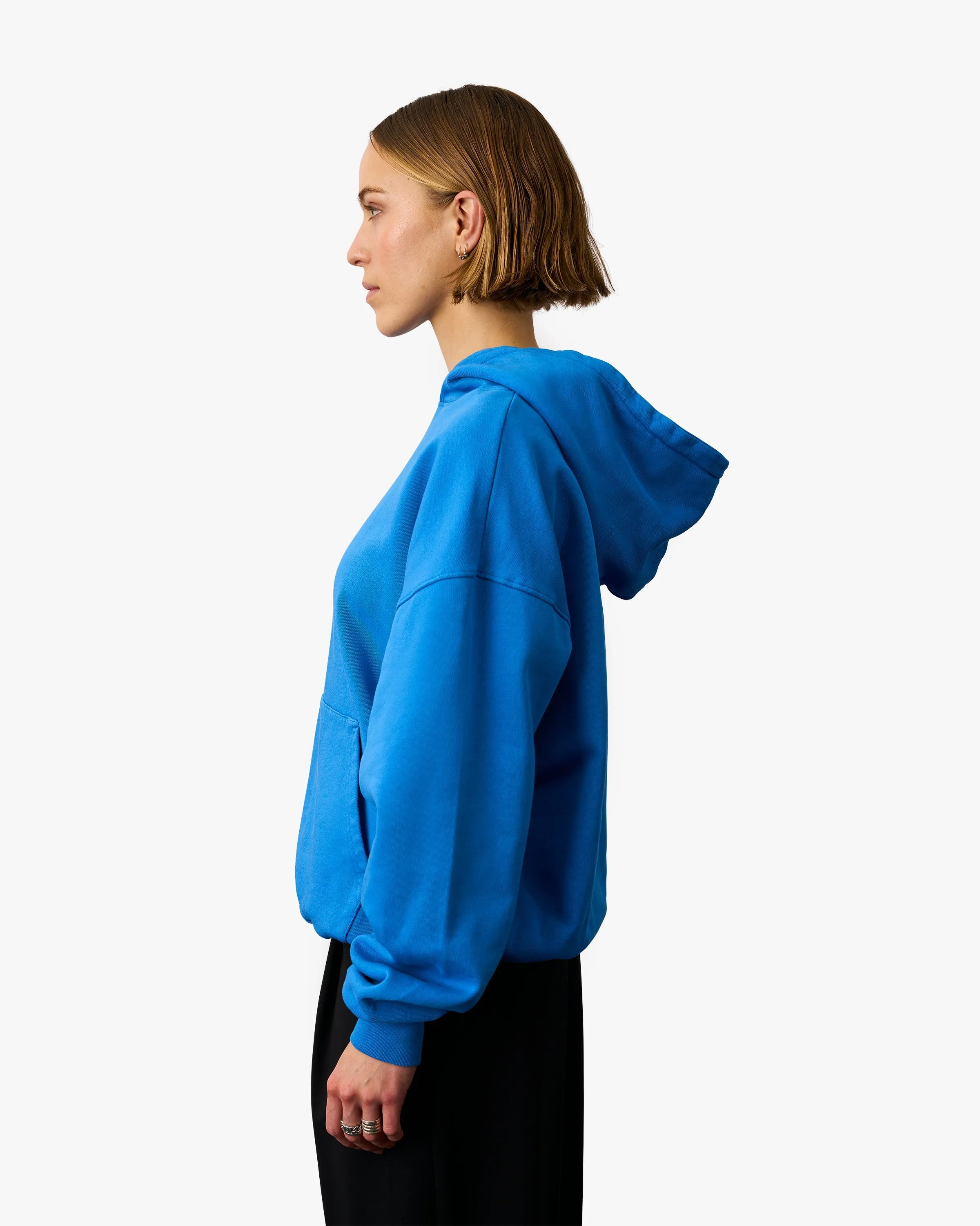 Organic Oversized Hood - Ultra Violet