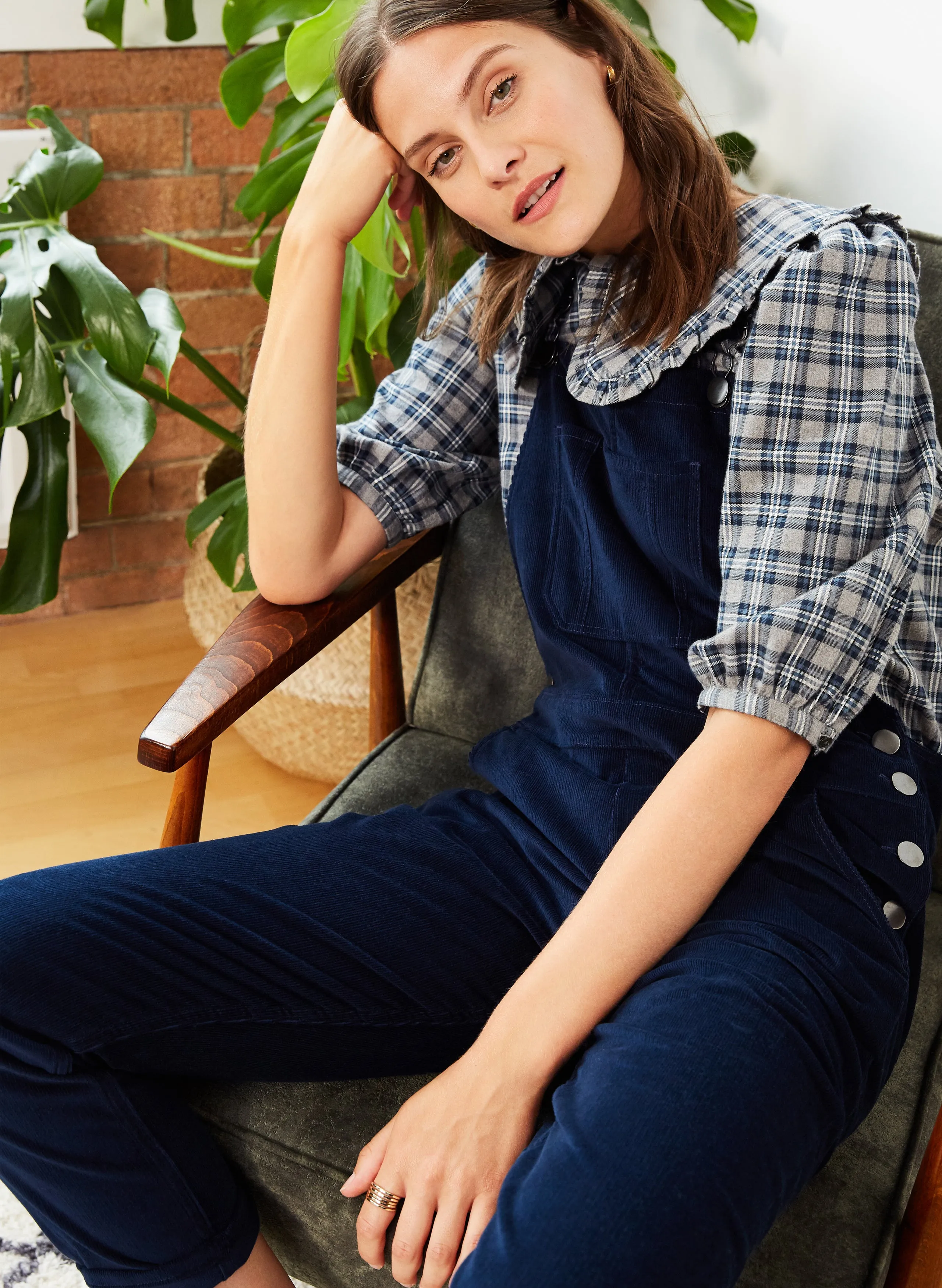 Perry BCI Cotton Dungarees