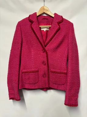 Phase Eight Pink Tweed Blazer Size 10