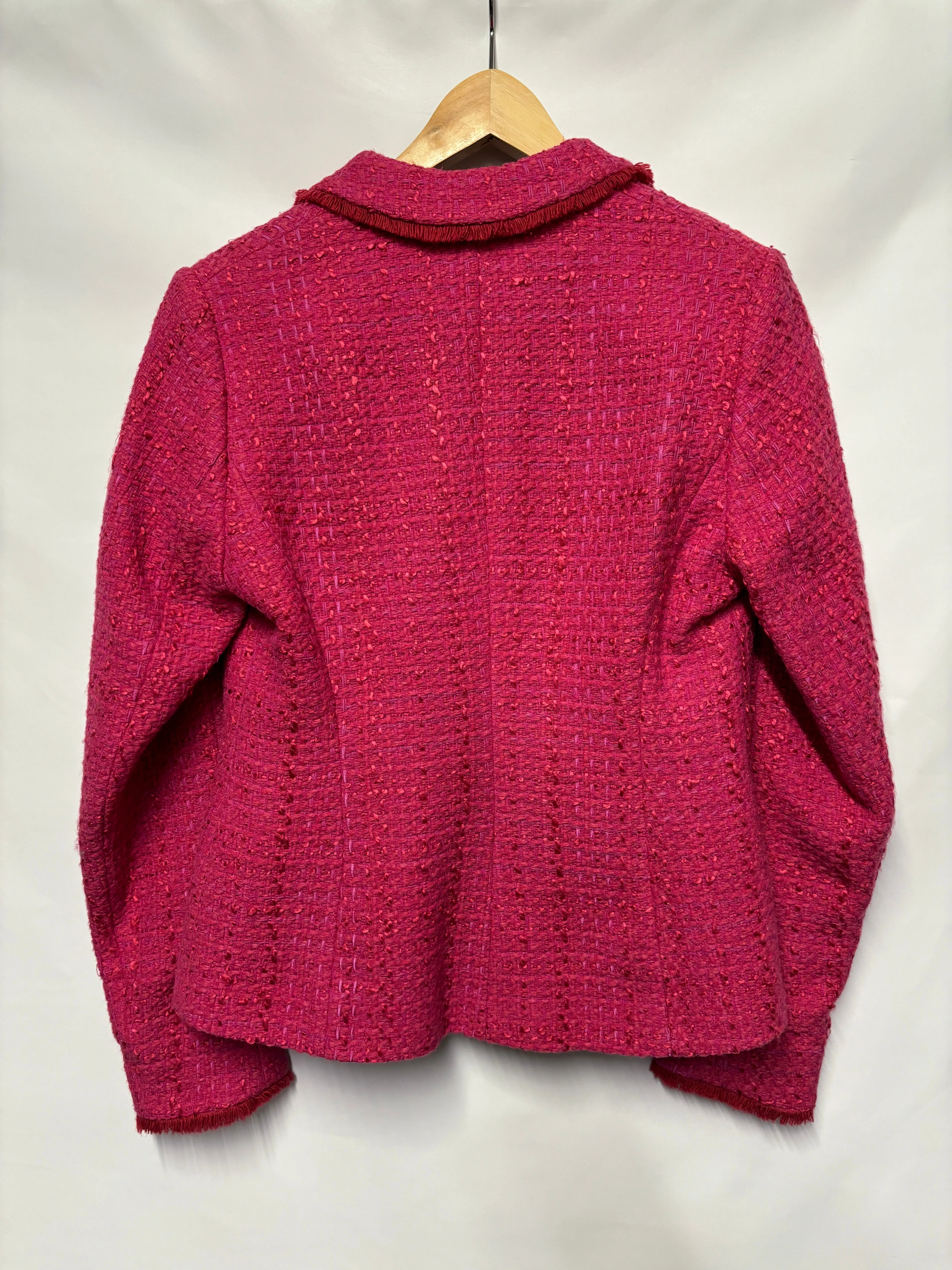 Phase Eight Pink Tweed Blazer Size 10