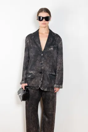 Printed Blazer Jacket