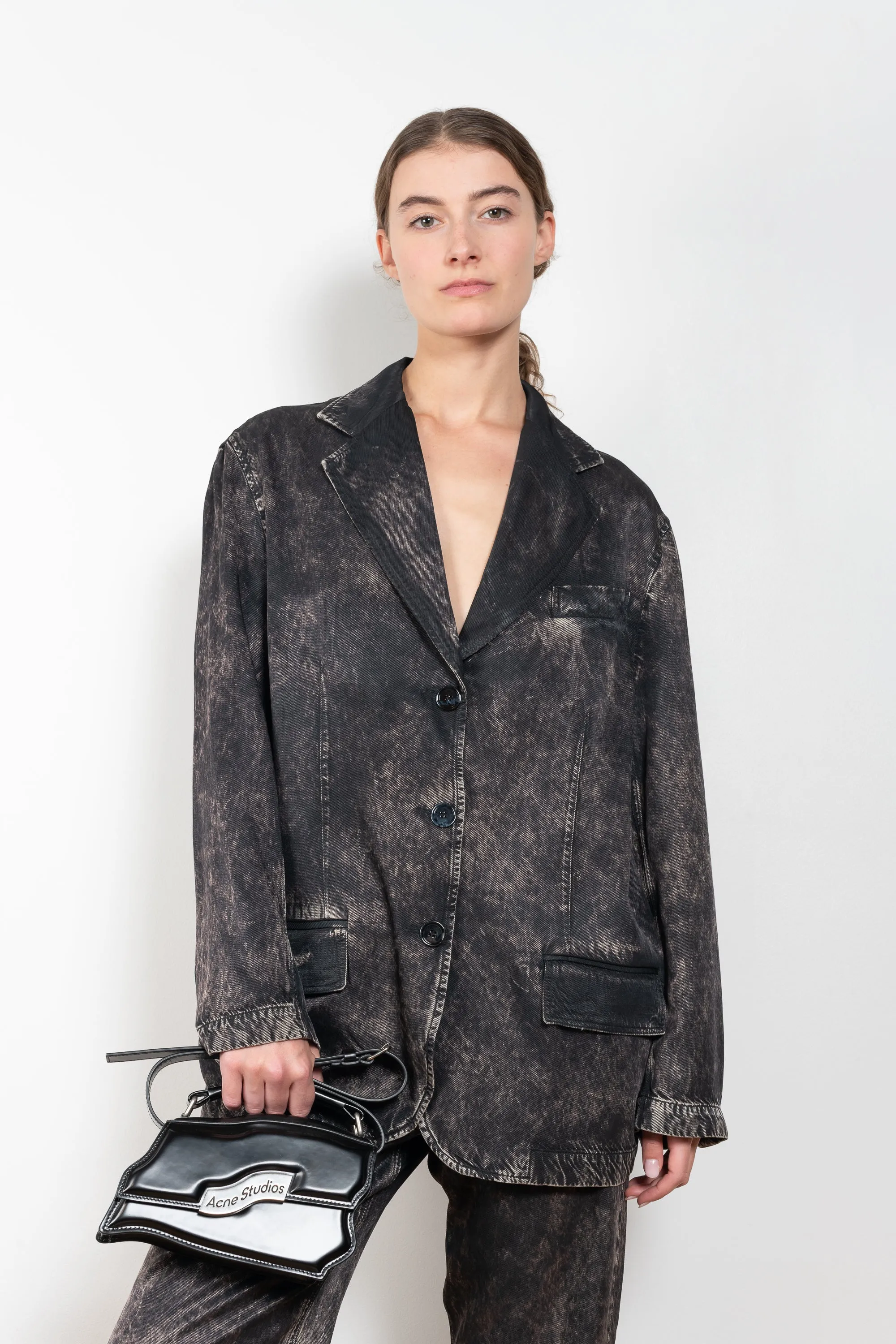 Printed Blazer Jacket