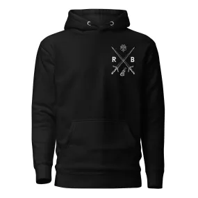 R&B Eagle Front and Back Hoodie