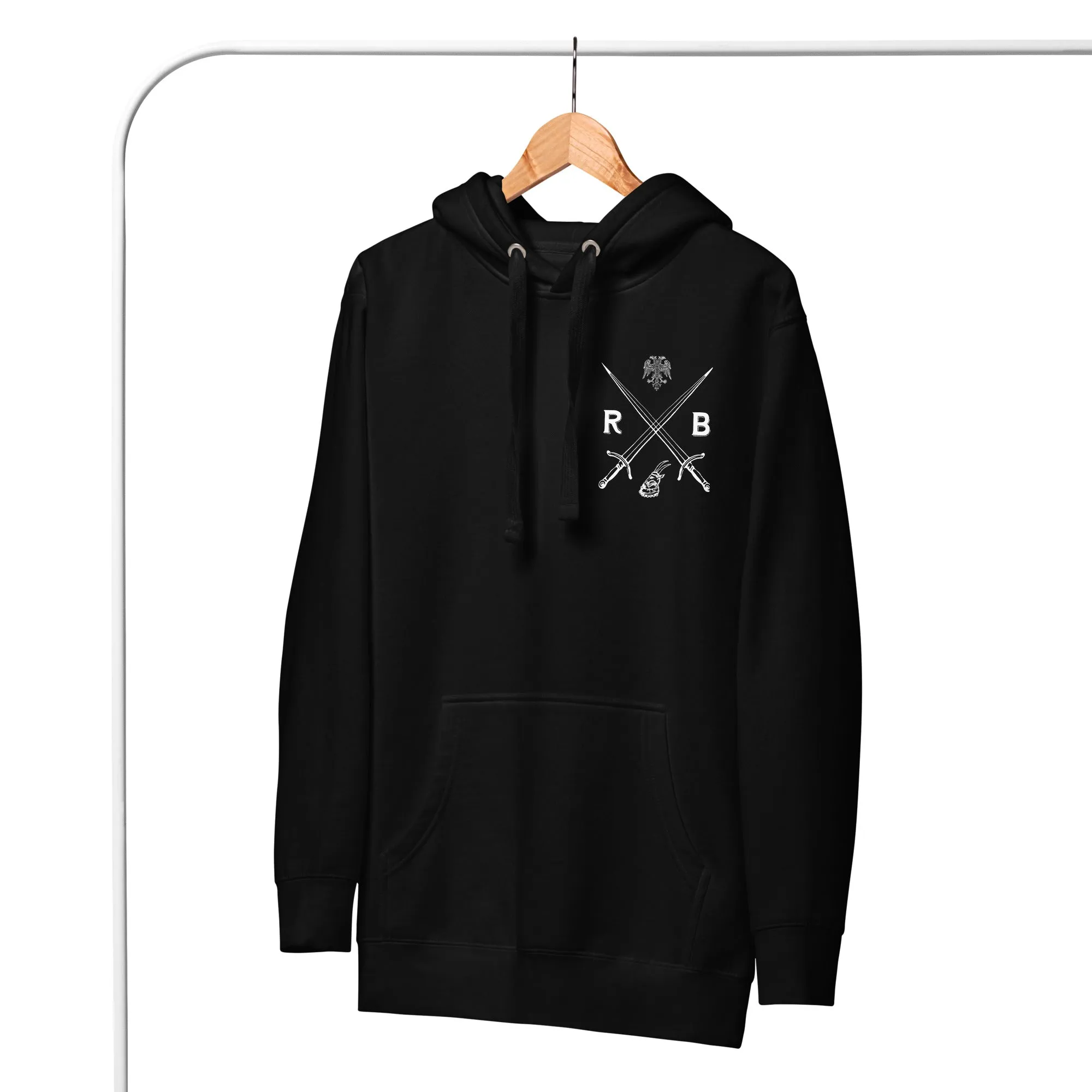 R&B Eagle Front and Back Hoodie