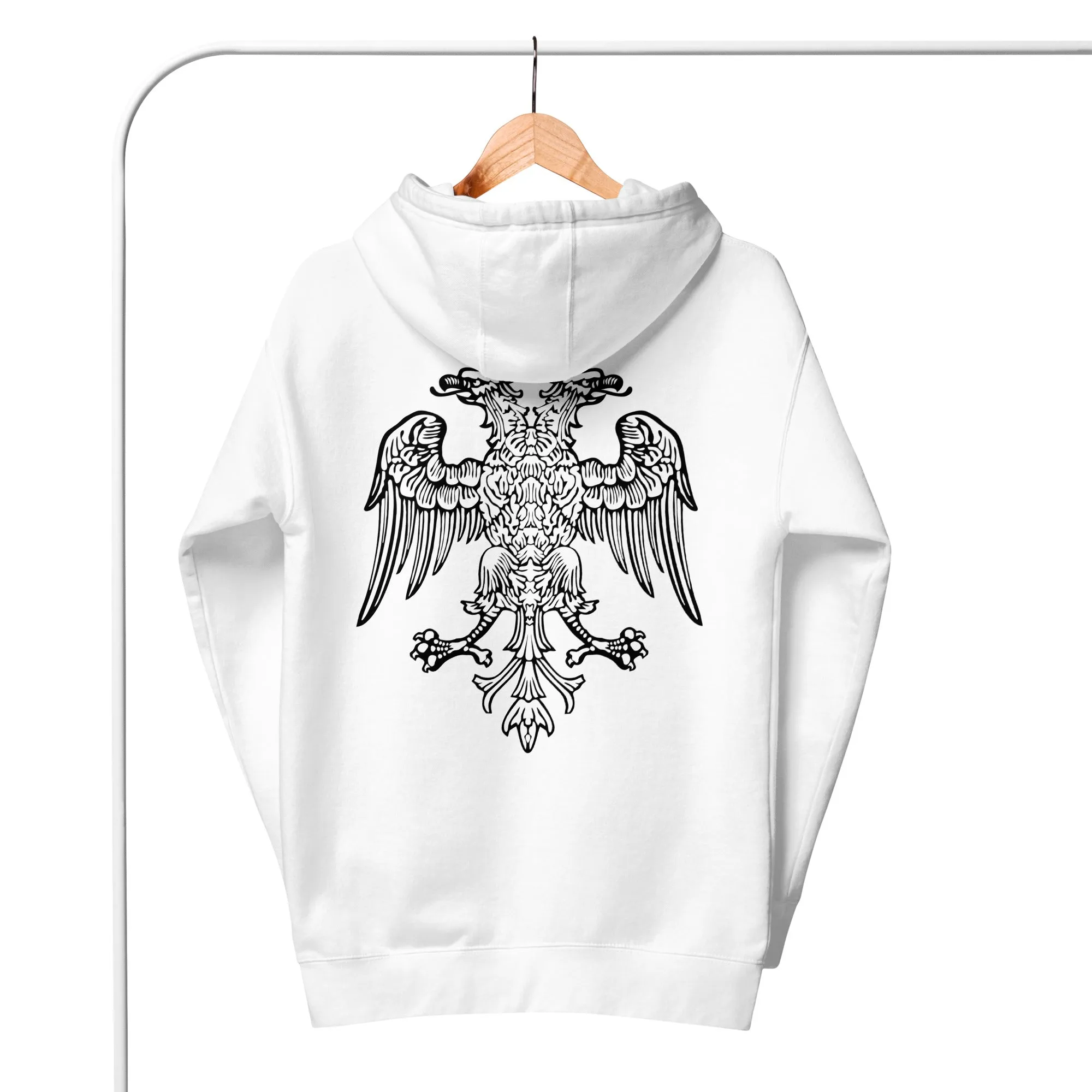 R&B Eagle Front and Back Hoodie