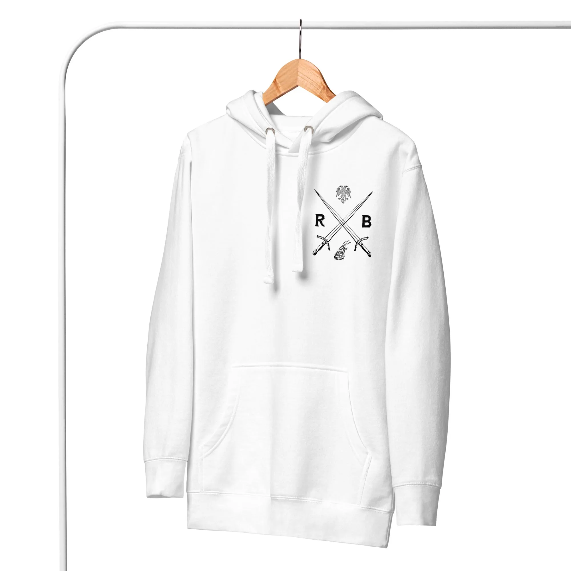 R&B Eagle Front and Back Hoodie