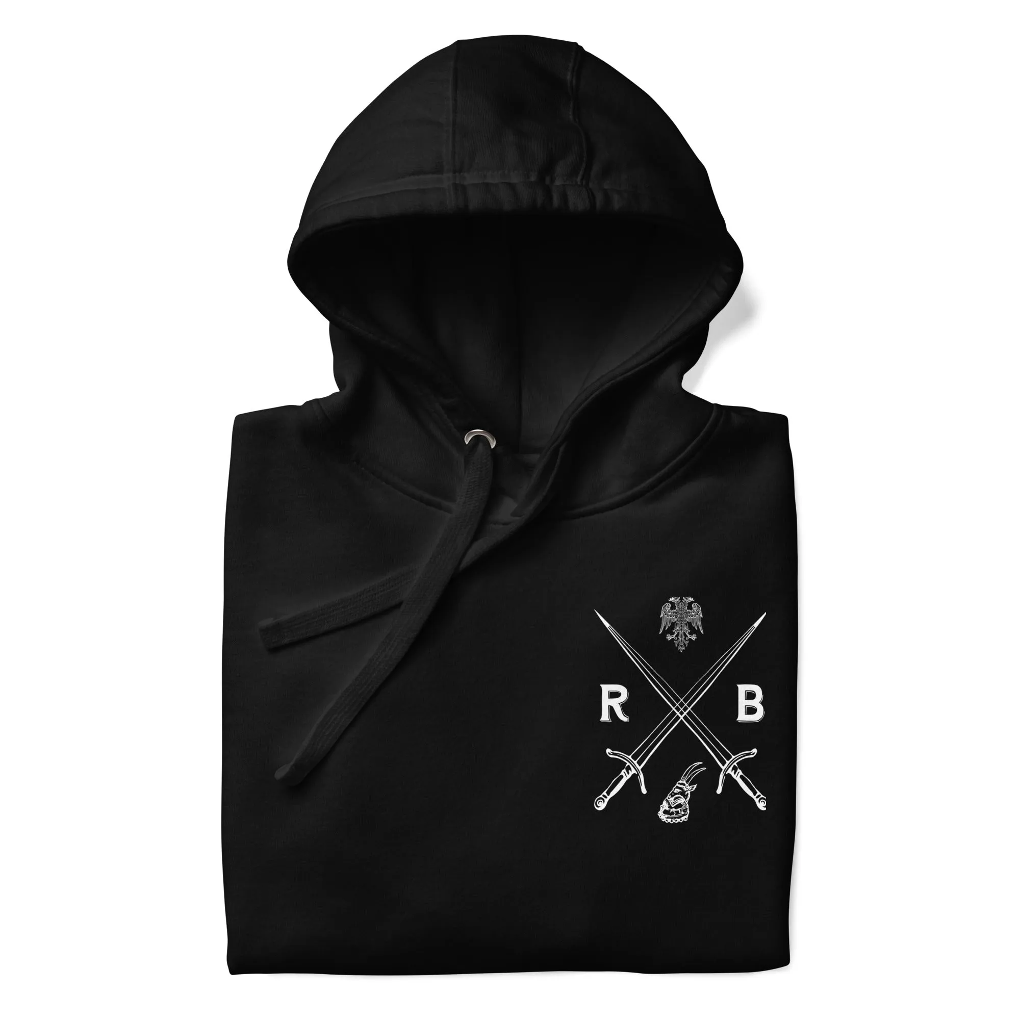 R&B Eagle Front and Back Hoodie