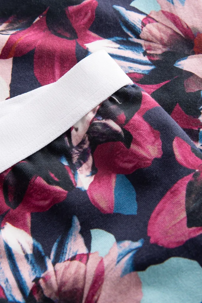 Romantic Flower Cotton Boyshort