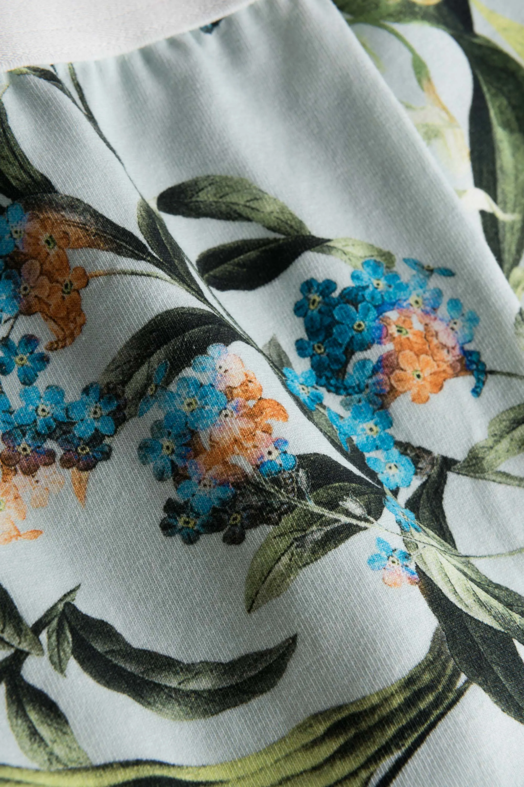 Romantic Flower Cotton Boyshort