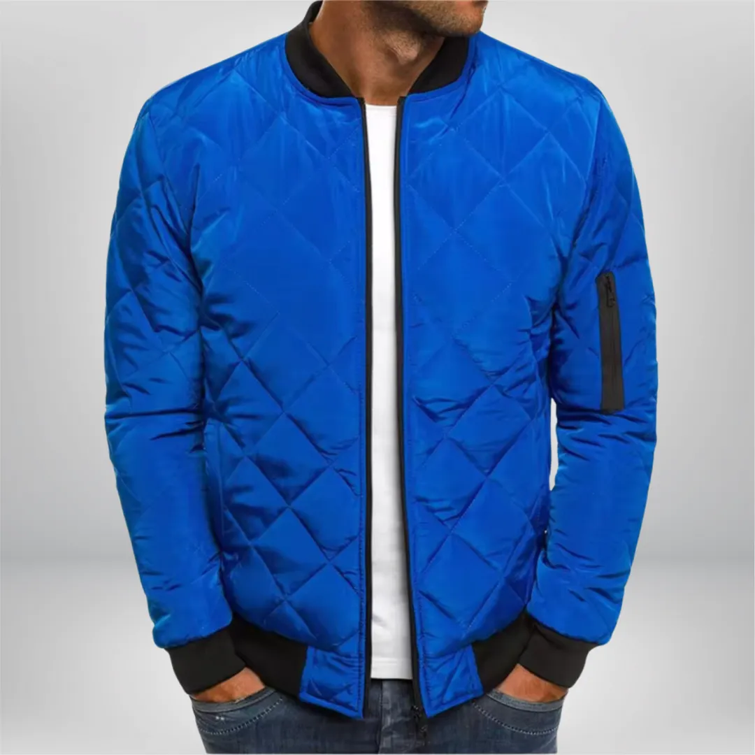Ryan Quilted Bomber Jacket