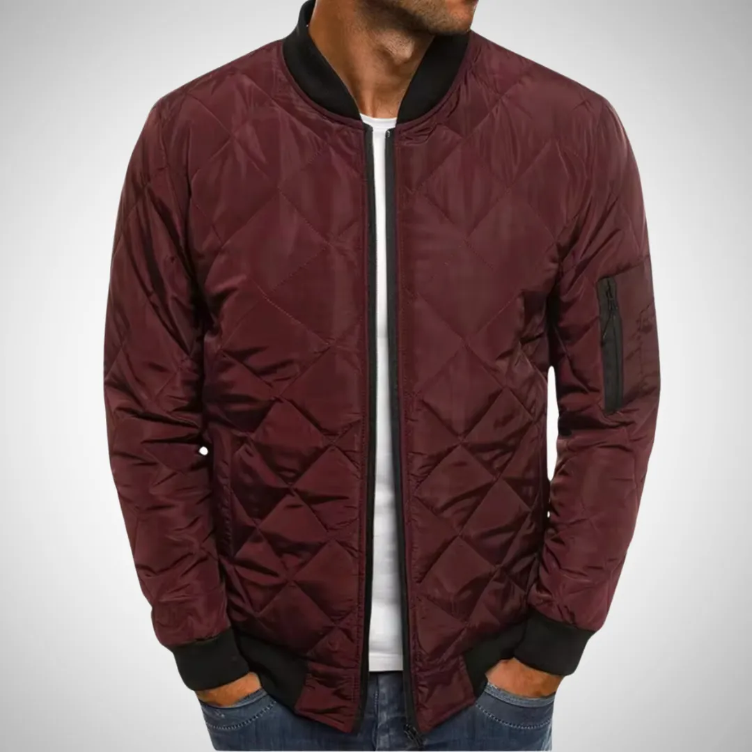 Ryan Quilted Bomber Jacket