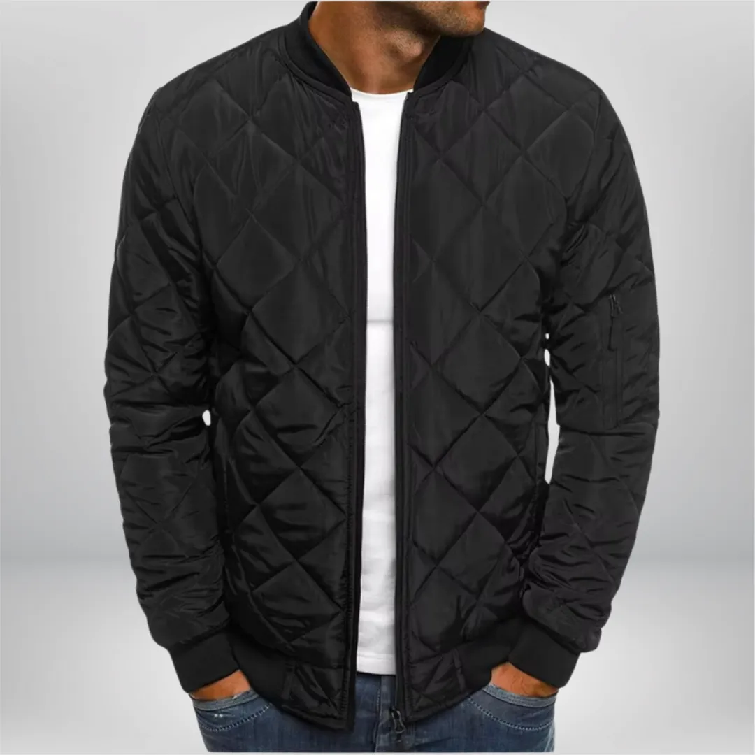 Ryan Quilted Bomber Jacket