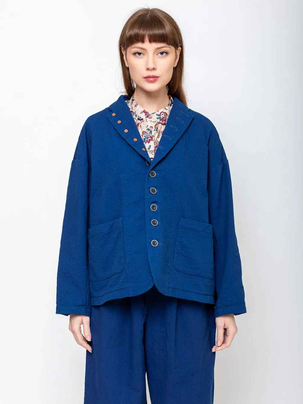 Sashiko Indigo Jacket