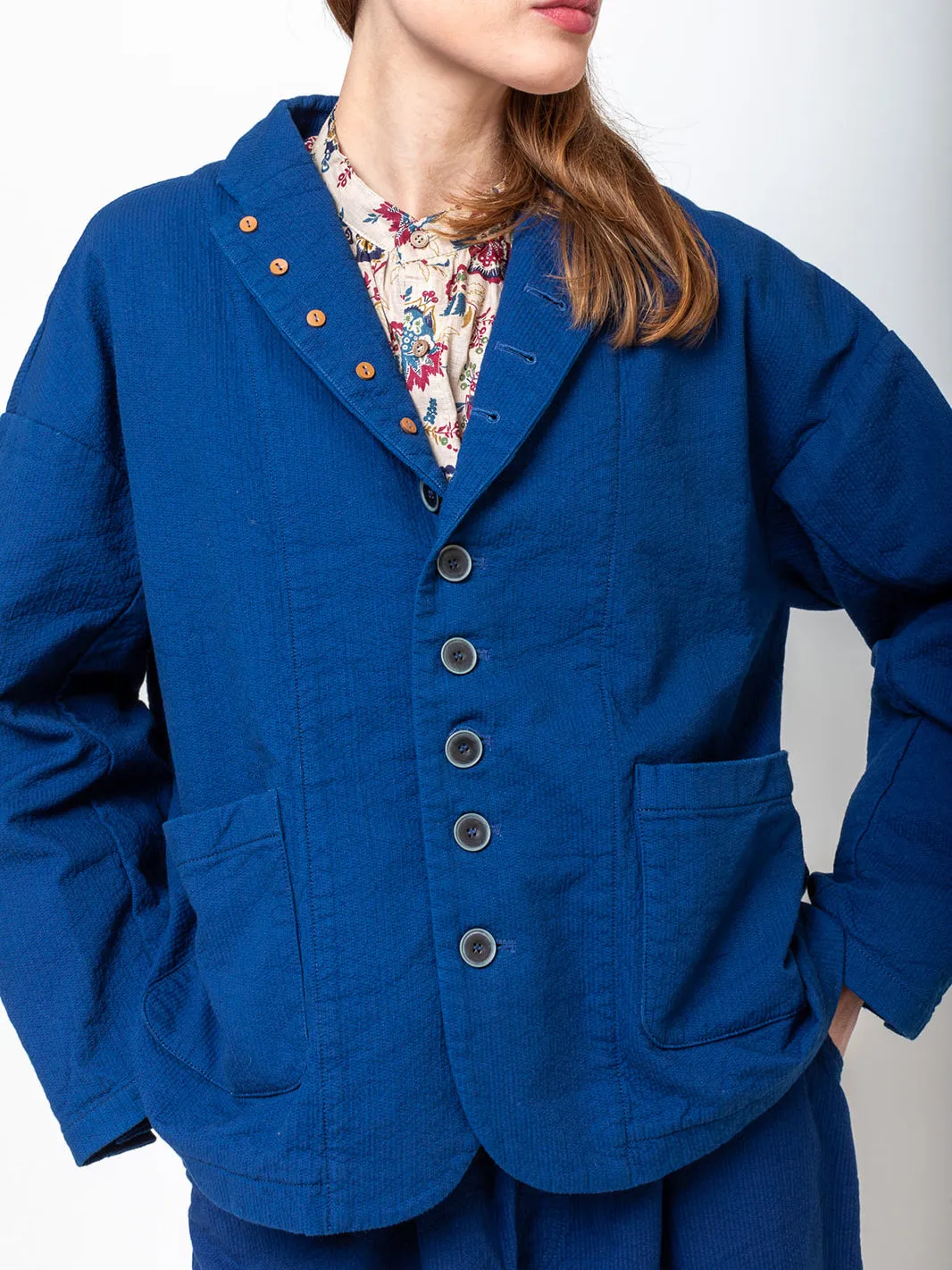 Sashiko Indigo Jacket