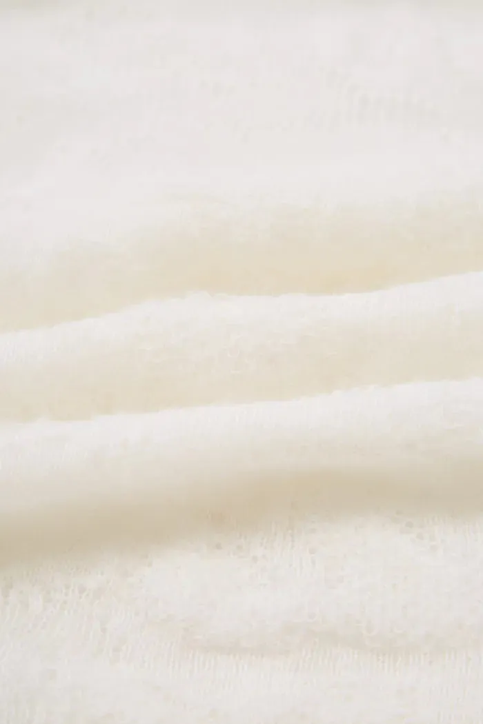 Savi Sheer Sweater in Baby Alpaca Knit