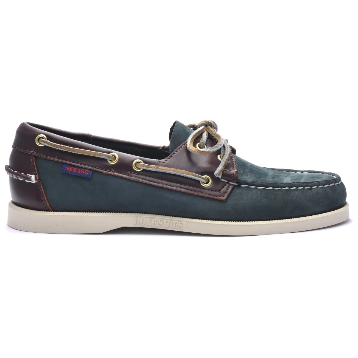 SEBAGO Leather PORTLAND SPINNAKER NBK FGL  BLUE NAVY BROWN