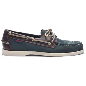 SEBAGO Leather PORTLAND SPINNAKER NBK FGL  BLUE NAVY BROWN