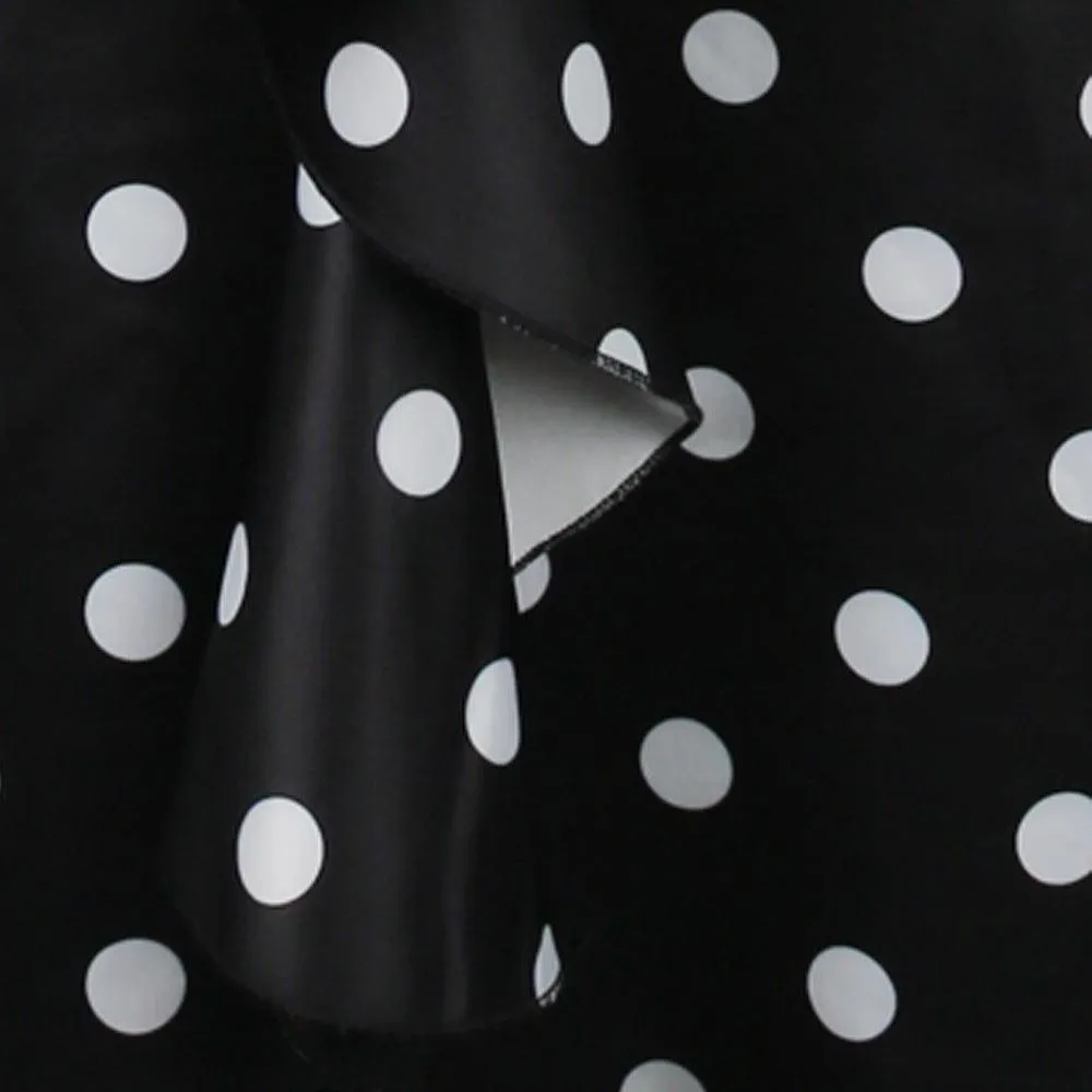 Sexy One-shoulder Long-sleeved Polka-dot High-waisted Slim-fit Large Size Package Hip And Ruffled Dress For Women