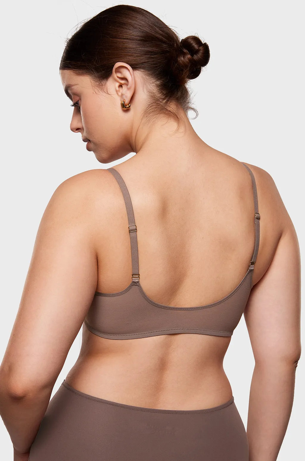 Sheer Front Closure Bra