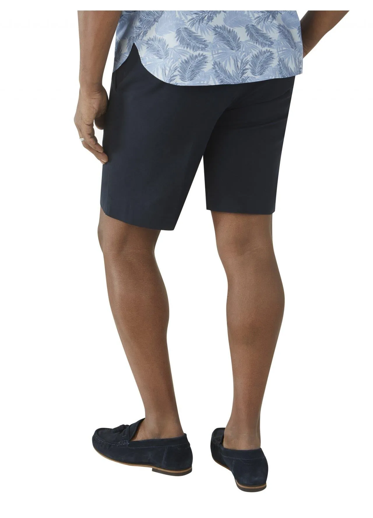 SKOPES Mens Big Size Cotton Chino Shorts (Biarritz)