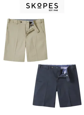 SKOPES Mens Big Size Cotton Chino Shorts (Biarritz)