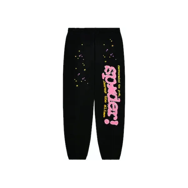 Sp5der P*NK V2 Sweatpant Black