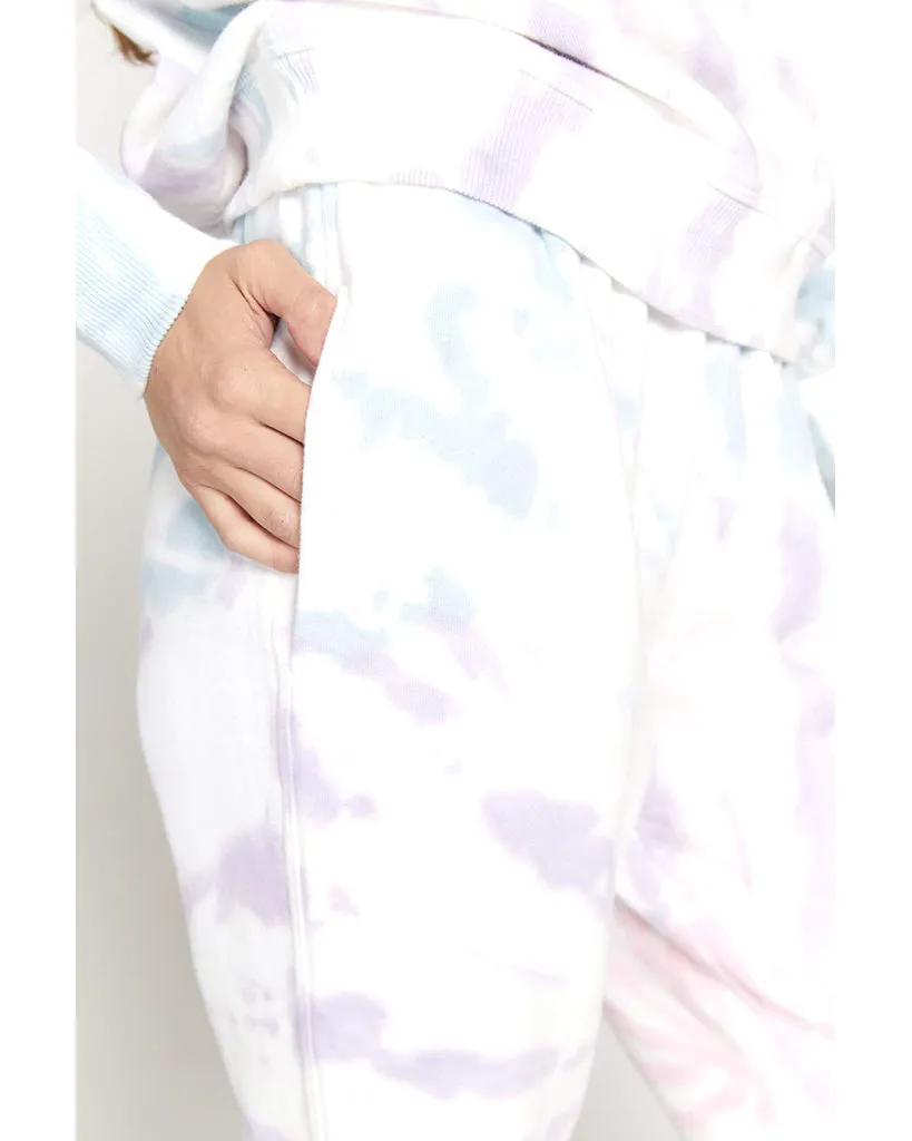 Spiritual Gangster Laguna Sweatpants - SU10409016 - Womens - Pastel Swirl Tie Dye