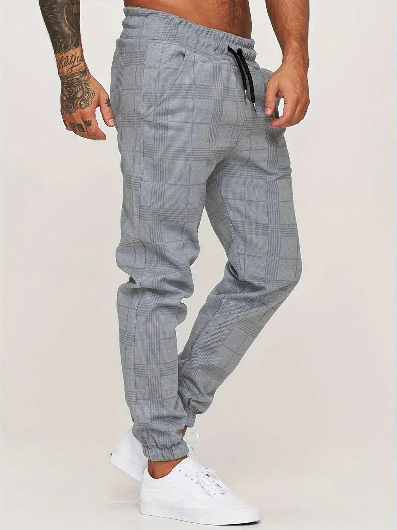 Stefano™ Checkered Sweatpants