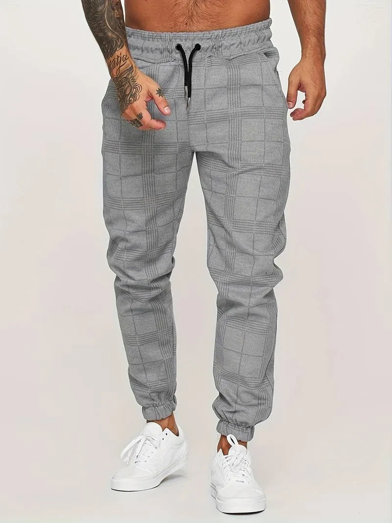 Stefano™ Checkered Sweatpants