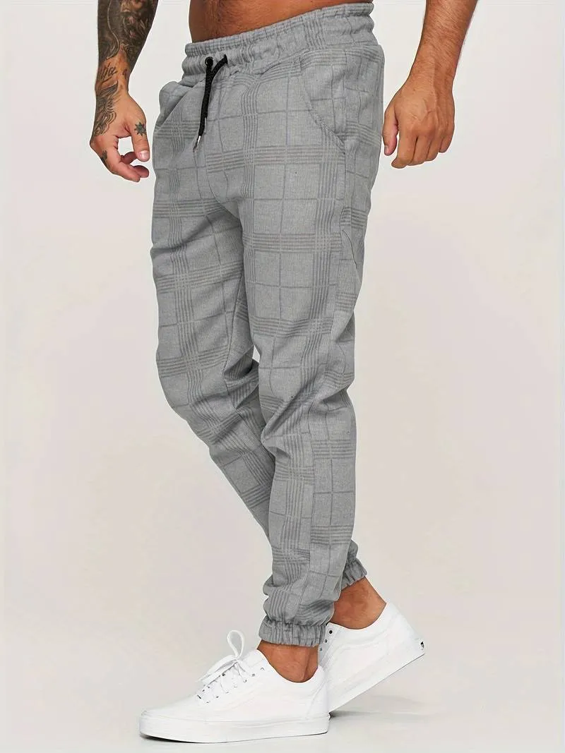 Stefano™ Checkered Sweatpants