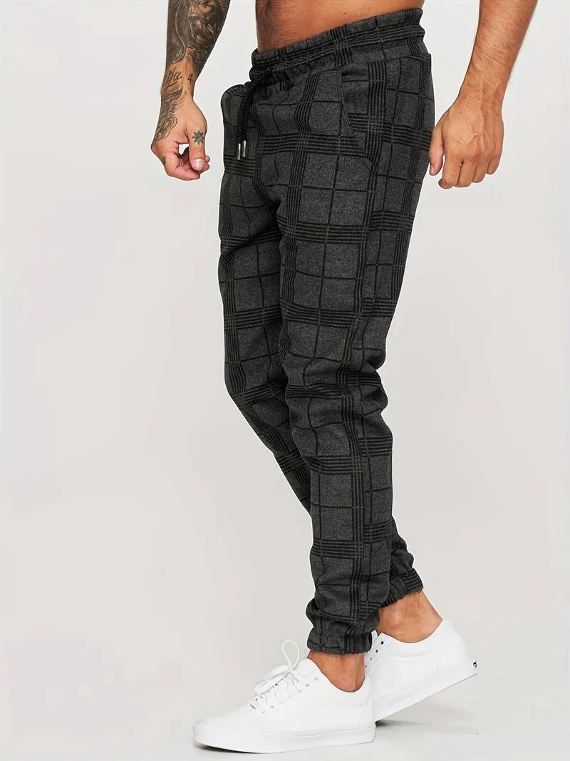 Stefano™ Checkered Sweatpants