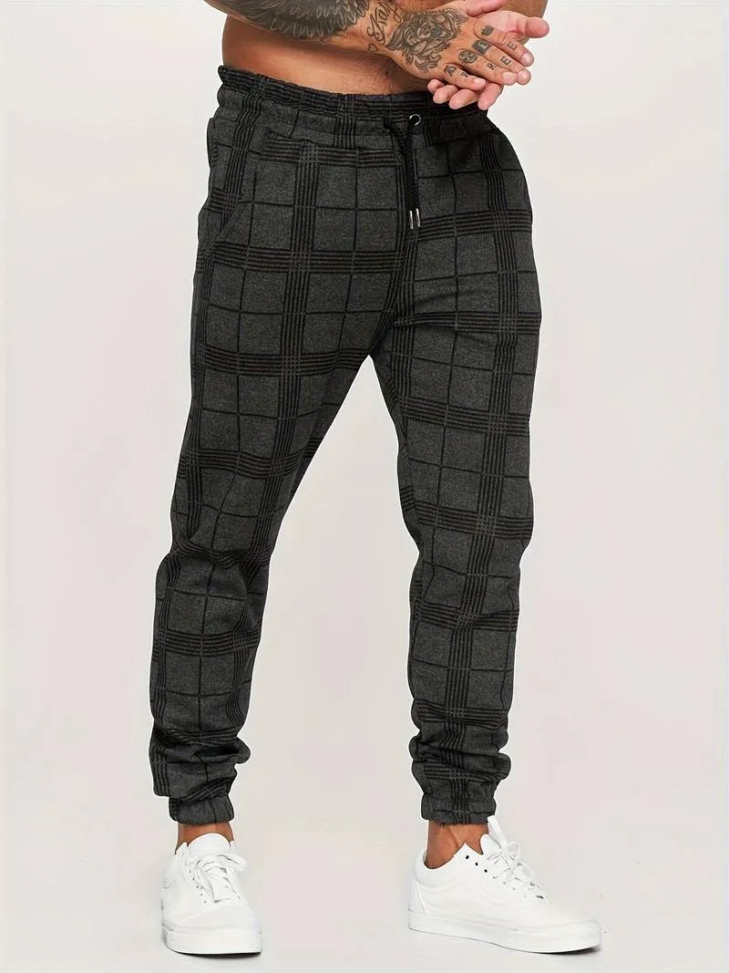 Stefano™ Checkered Sweatpants