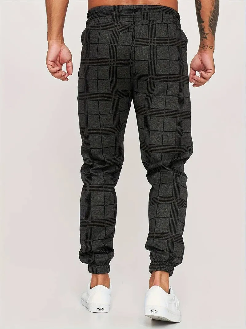Stefano™ Checkered Sweatpants
