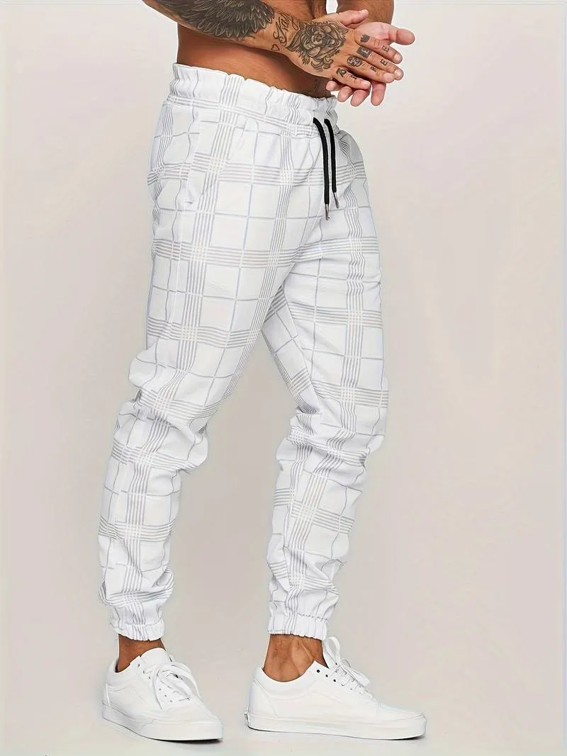 Stefano™ Checkered Sweatpants