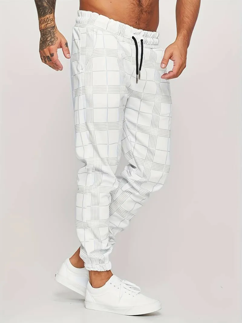 Stefano™ Checkered Sweatpants